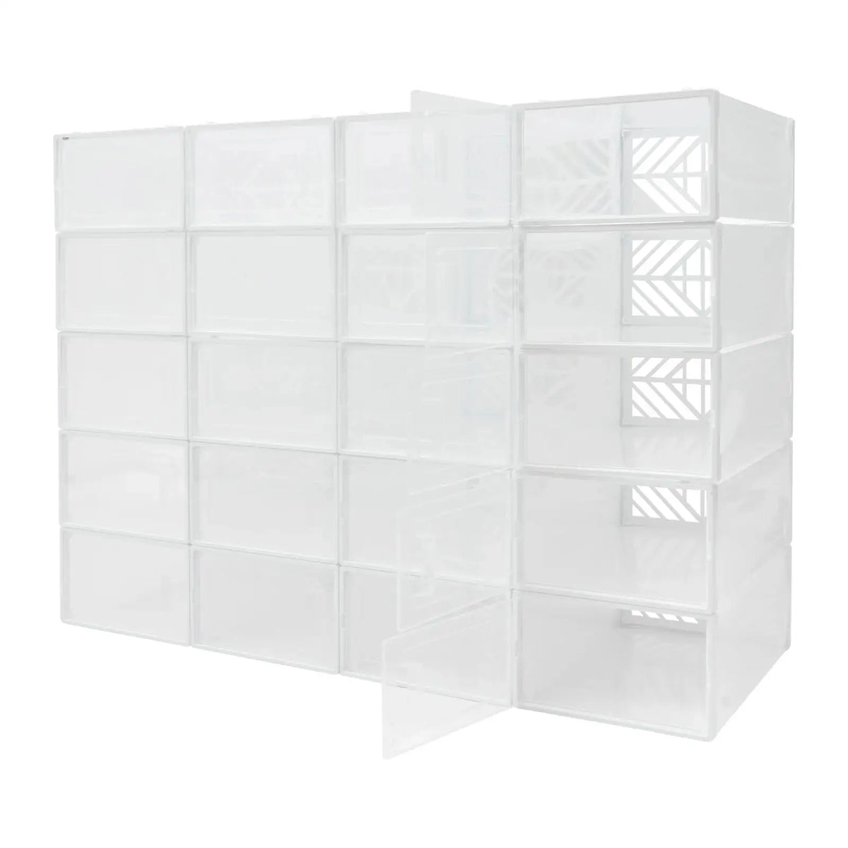 Transparent Shoe Storage Boxes Clear — product view 8