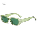 Retro 90's Rectangle Sunglasses with UV400 Protection Style