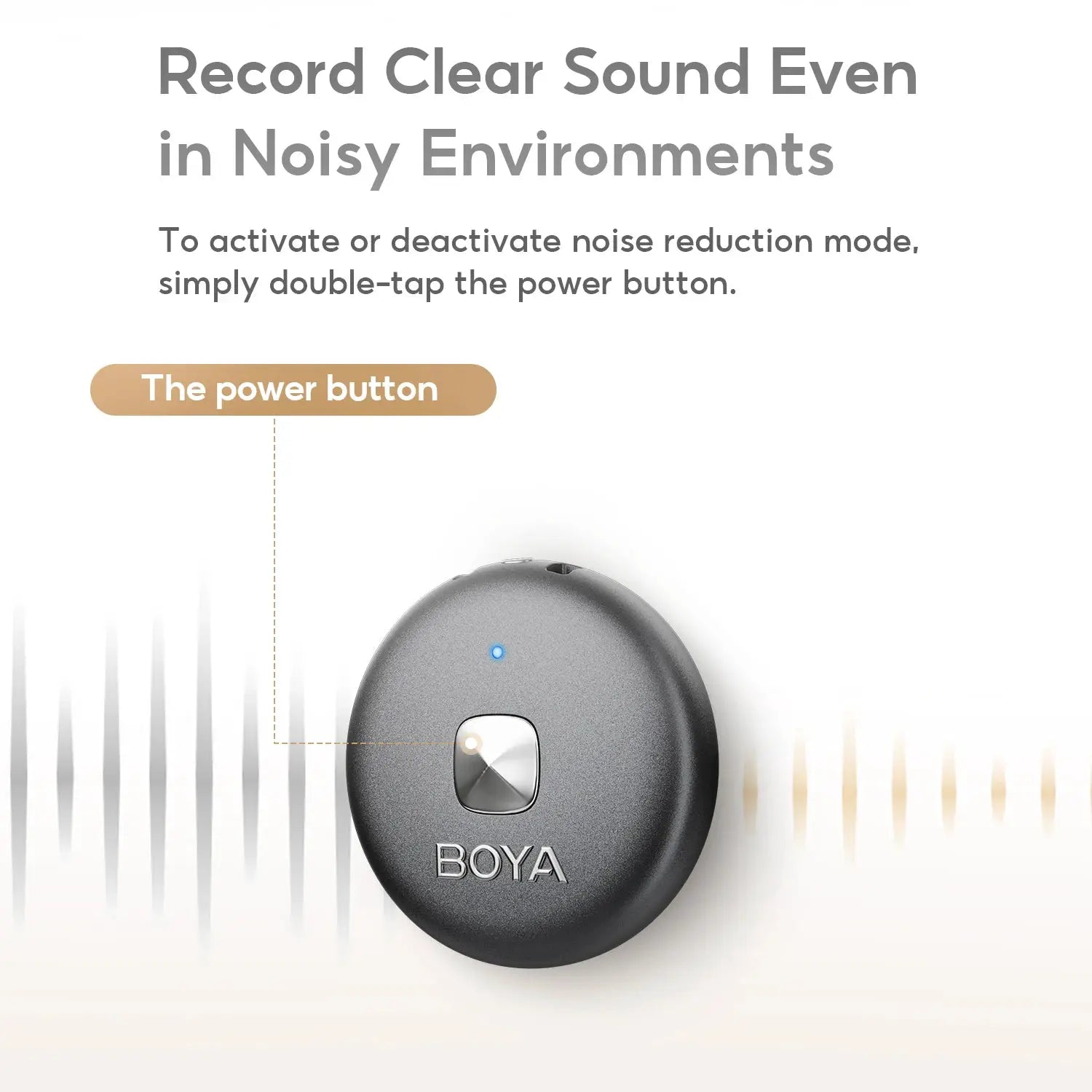 BOYA Omic Wireless Lavalier Lapel Mini Microphone Condenser Mic for iPhone iPad Android Smartphone Video Live Broadcast Vlog
