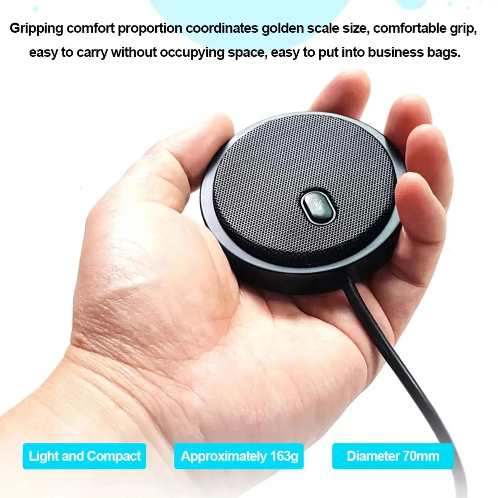 UM02 USB Omni Directional Microphone For Meetings And Gaming