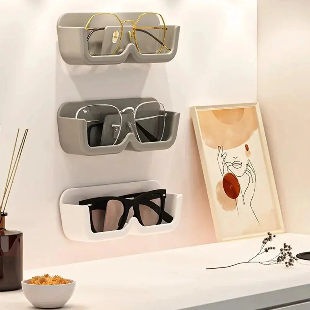 Wall Mounted Glasses Organizer Eyewear Storage Racks