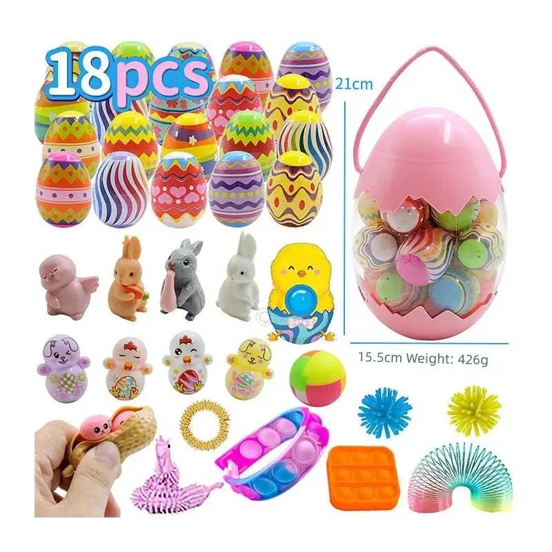 Childrens Day Easter Egg Kids Building Blocks Blind Box Toys