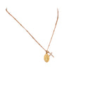 Gold Cross Pendant Necklace For Women