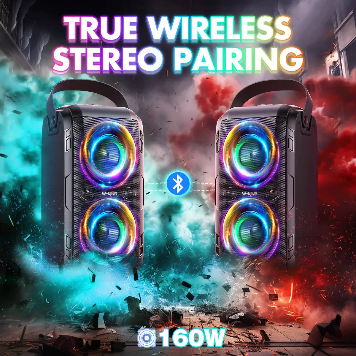 W King Bluetooth Bass Speaker — product image 5