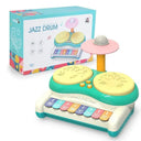 Kids Musical Instrument Set - Baby Piano Drum Playset