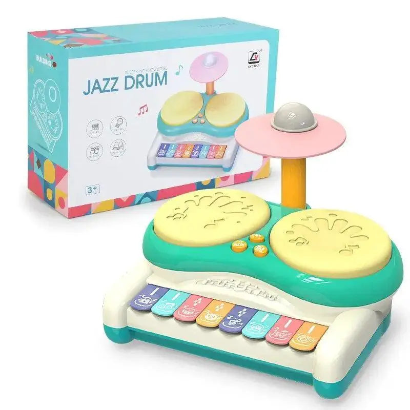 Kids Musical Instrument Set Baby Piano Drum Playset