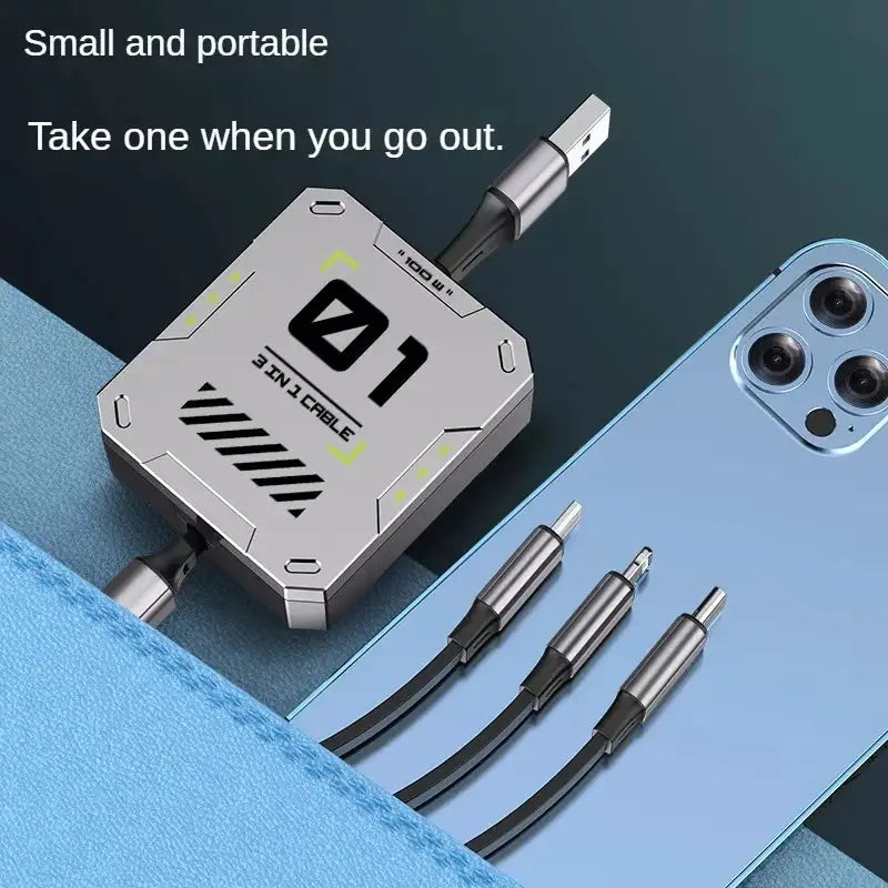 Type-C - Retractable Fast Charge — product view 3