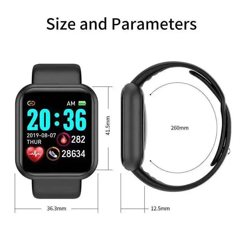 Children's Fitness Tracking Smartwatch With Sports Modes