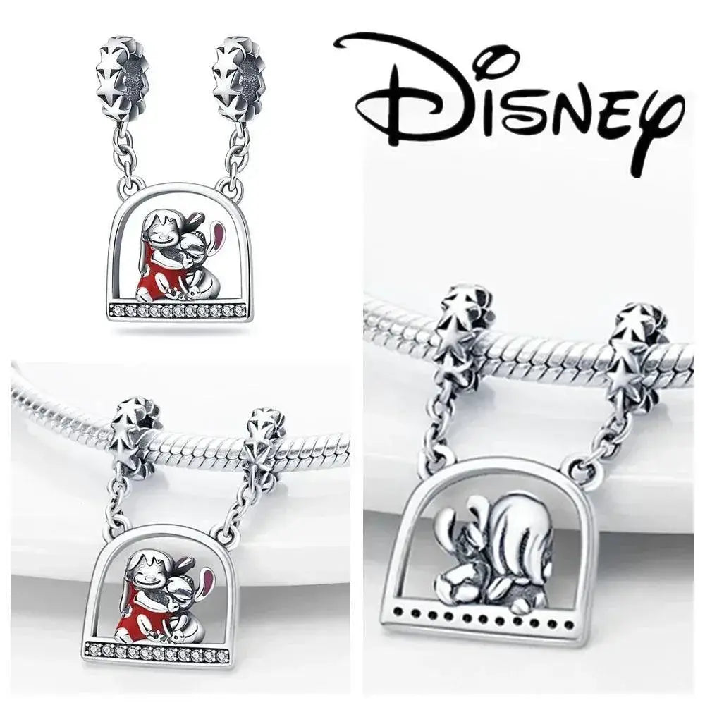 Disney Lilo Stitch Silver Charms Jewelry Express Your Style