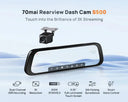 Smart Rearview Dash Cam for Drivers