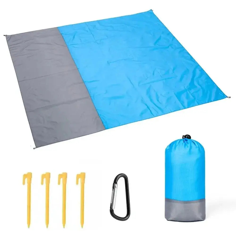 Sandproof Waterproof Beach Blanket 200x210cm Picnic Mat