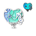 Sterling Silver Charm Summer Beach