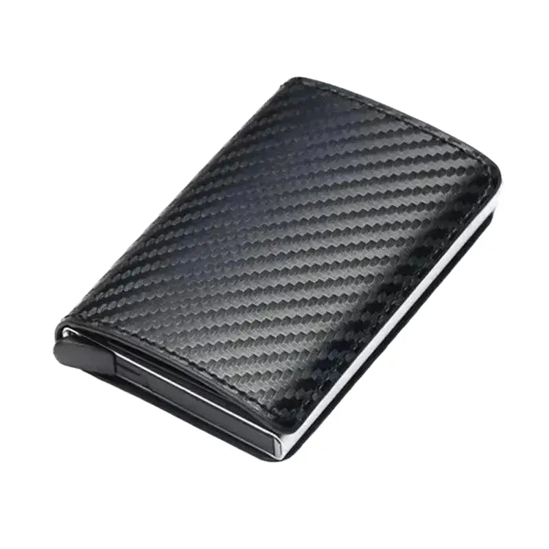 RFID Blocking Cardholder for Men Travel — Carbon