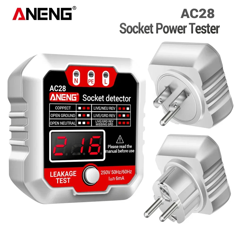 Aneng Digital Socket Power Tester