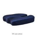 Ergonomic Memory Foam Seat Cushion and Back Pillow Set Comfort