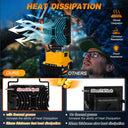 Portable 48W LED Work Light Cordless with 360 Degree Base