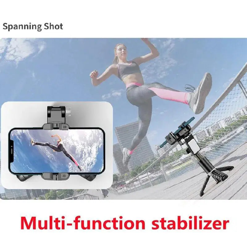 360 Rotation Gimbal Stabilizer Selfie Stick Smart Video Kit
