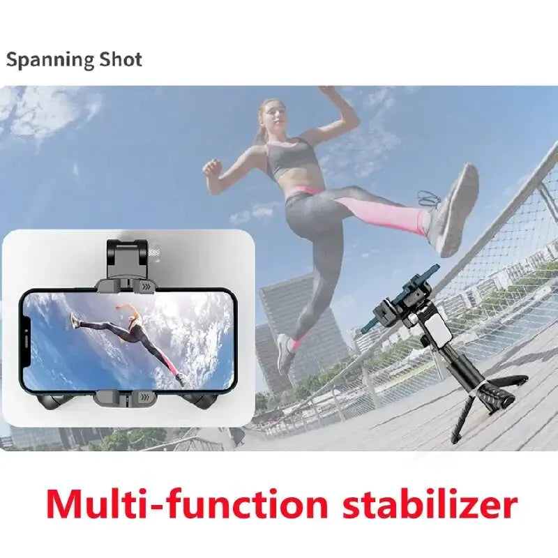 360 Rotation Gimbal Stabilizer With Selfie Stick For IPhone