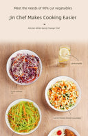 Golden Kitchen Slicer For Home Universal Chopping Tool