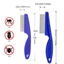 Rabbit Grooming Brush Stainless Steel Pet Hair Remover Tool