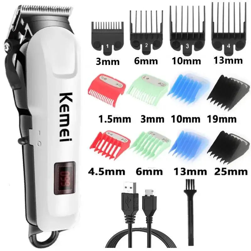 Long Battery Hair Clipper for Barbers — product view 9