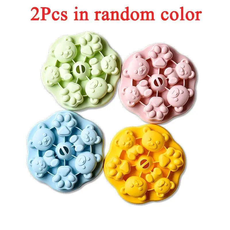 Silicone Muffin Molds Cupcake Ice Cube Mold For Air Fryer