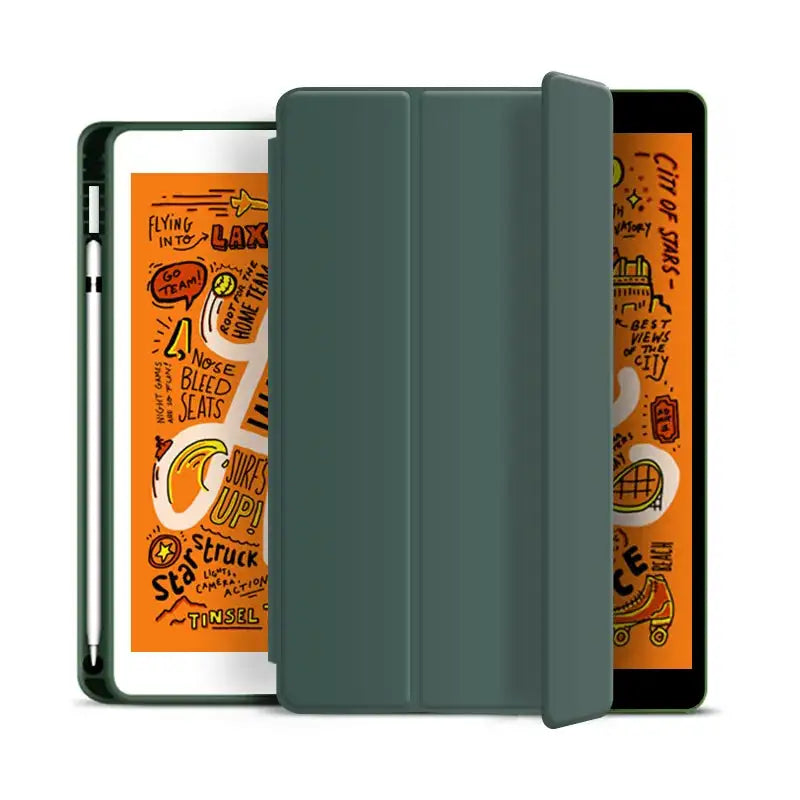 Smart Leather Case For Apple iPad — product view 10