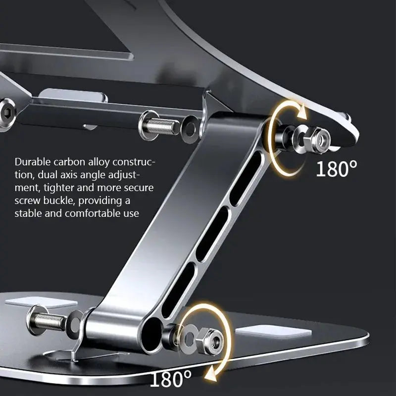 Pantxike Foldable Aluminum Laptop Stand For 10 To 17 Inch