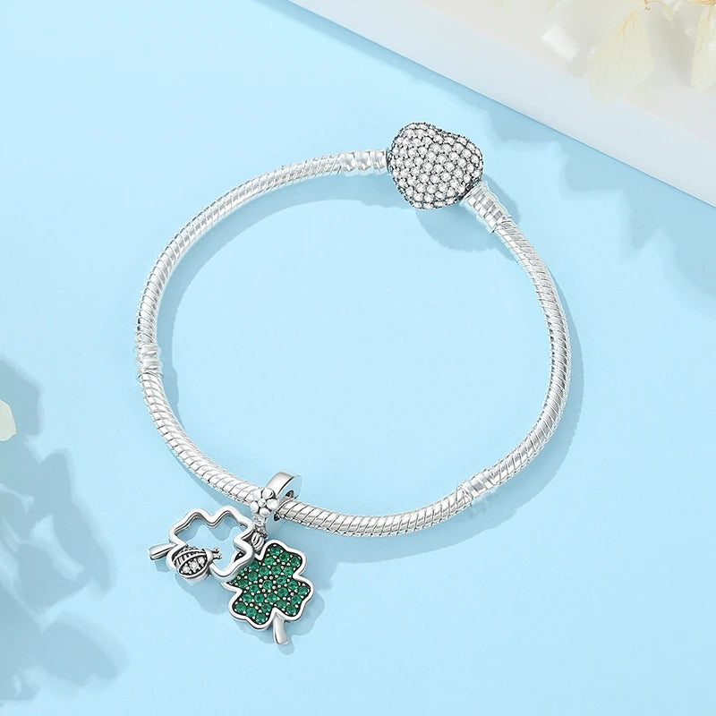 Sterling Silver Charm Firefly Butterfly