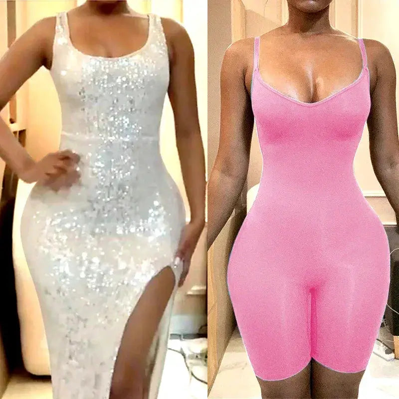 Seamless Tummy Control Bodysuit for Women Slimming Shapewear