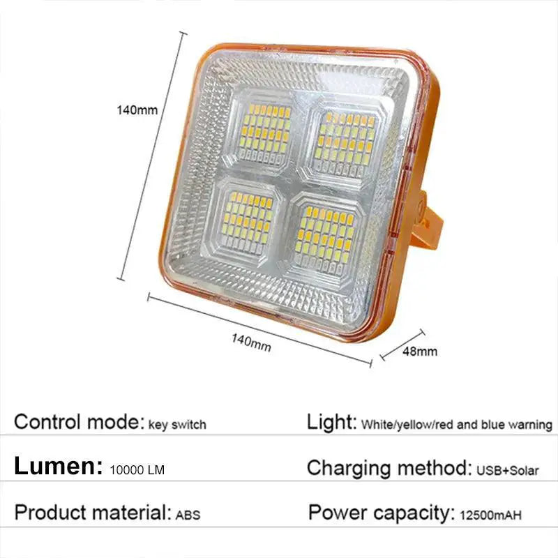 Reliable Solar Flood Light for Campers — product view