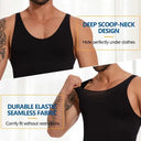 Seamless Bodysuit for Men Tummy Control
