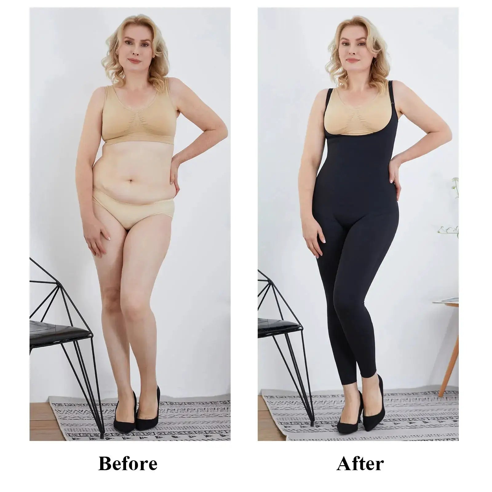 Ultra High Waist Shapewear Bodysuit for Women Tummy Control