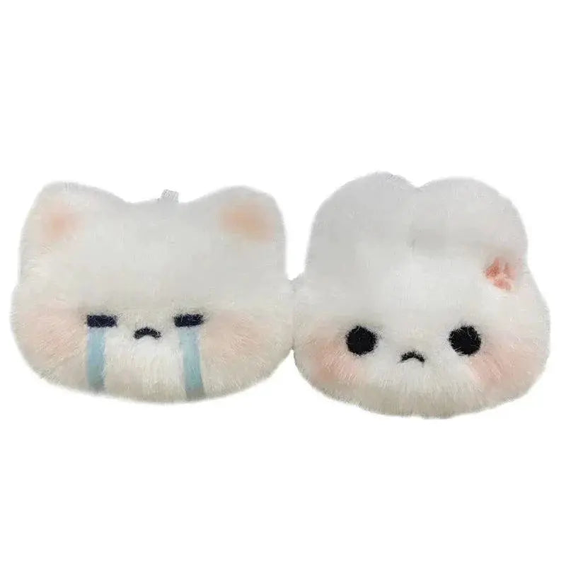 Cartoon Plush Rabbit Doll Keychain Cute Bag Pendant Charm