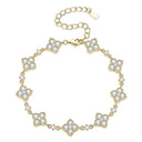 Oxtao Gold Moissanite Bracelet