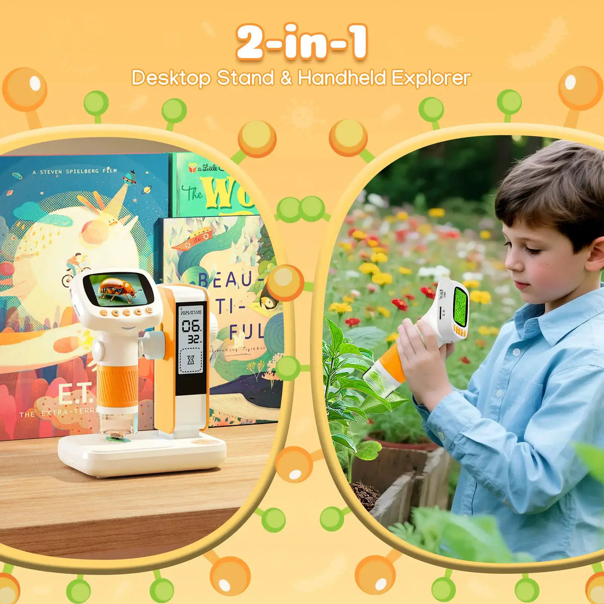 Portable Kids Digital Microscope — product view 2