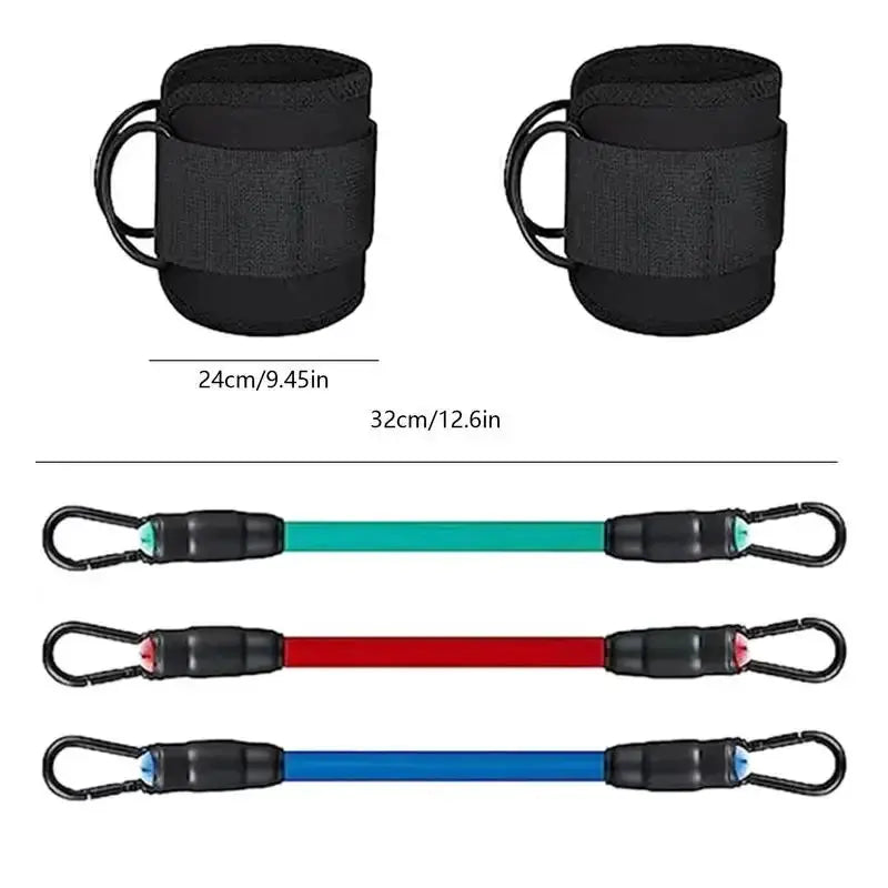 Ankle Resistance Bands Set for Leg and Glute Training