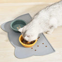 Silicone Pet Mat Waterproof Non-slip Food Bowl Feeder Tray