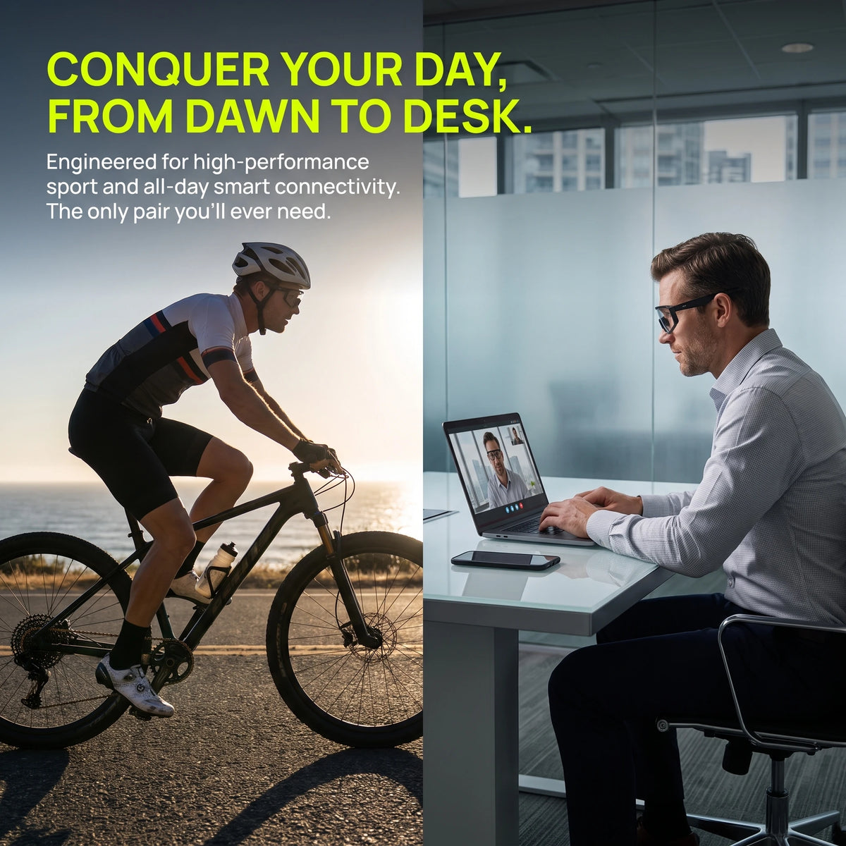 Vub Smart Cycling Glasses Photochromic