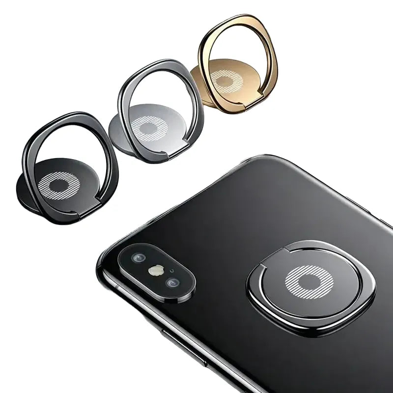 Universal Phone Ring Holder - Rotatable Metal — product view 1