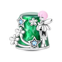 Sterling Silver Charm Beads Mask