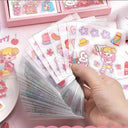 Cartoon Scrapbooking Stickers for Creative DIY Projects Pack