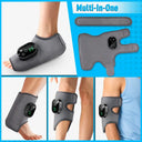 3-in-1 Electric Heated Ankle Guard Massager for Right Left Foot Hand Cordless Ankle Wrist Brace Vibration Massage Wristband