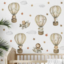 Removable Nordic Animal Decals for Kids