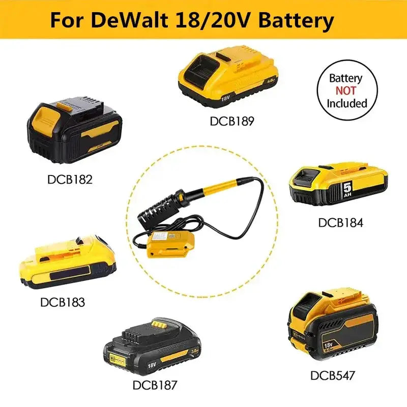 60W Cordless Soldering Iron Adjustable Temp Fast Heating