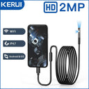 KERUI WiFi Endoscope Camera with Dual Lens and LED Lights