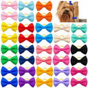 Pet Grooming Bows: Stylish Accessories for Small Pets 30pcs