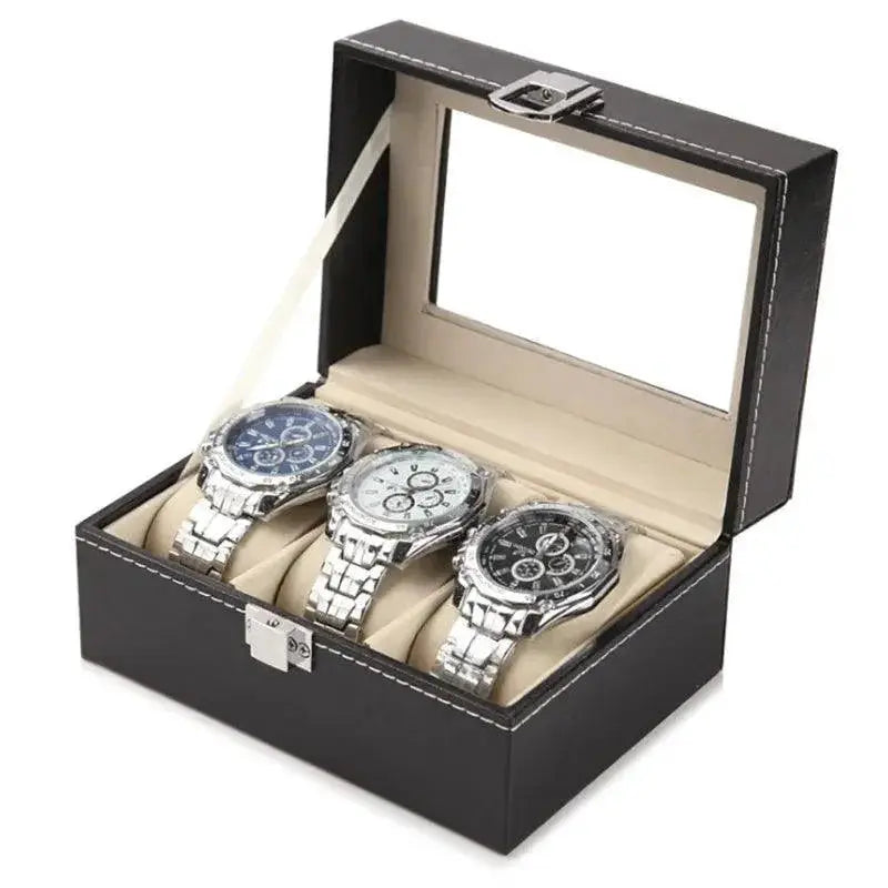 Luxury Watch and Jewelry Storage Box Stylish Organizer Case