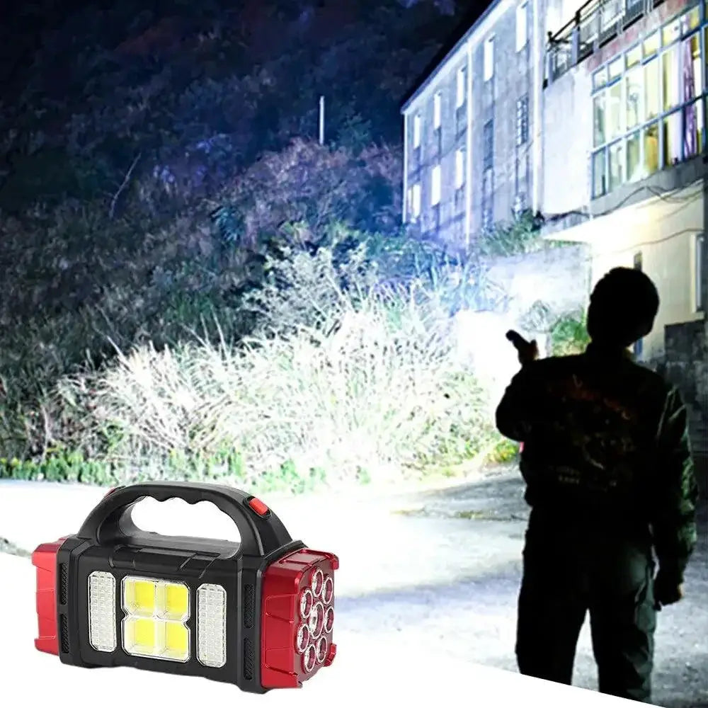 High Power LED Flashlight Ultimate Solar Torch Outdoors