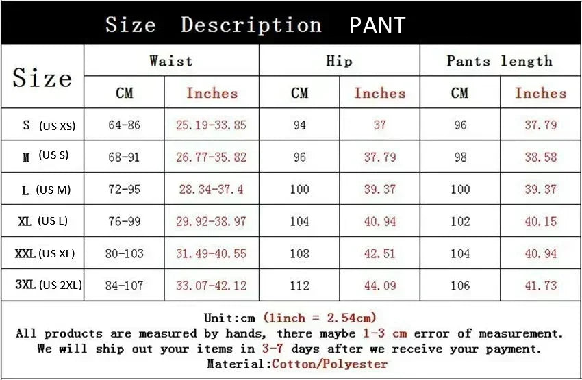 Men Drawstring Printed Fitness Pants